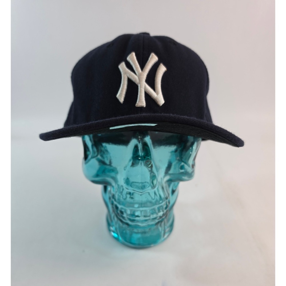 New York Yankees New Era 59Fifty Hat Blue Official On-Field Cap Cool Base 7 3/4
